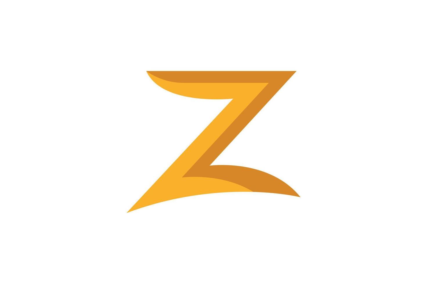 kreative buchstaben z-logo-vorlagen vektor