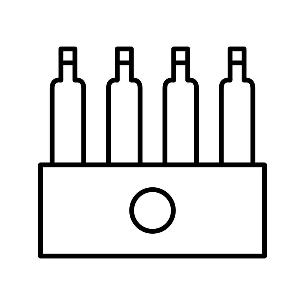 Einzigartige Packung Biervektorsymbol vektor