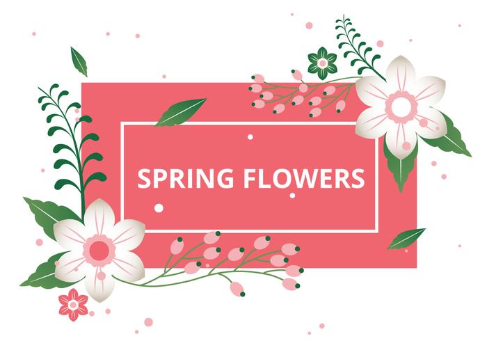 Gratis Spring Season Vector Bakgrund