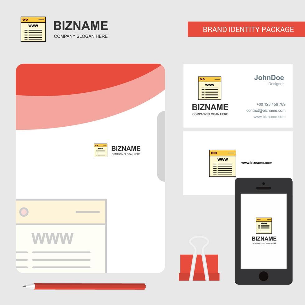 Website-Business-Logo-Datei-Cover-Visitenkarte und mobile App-Design-Vektor-Illustration vektor