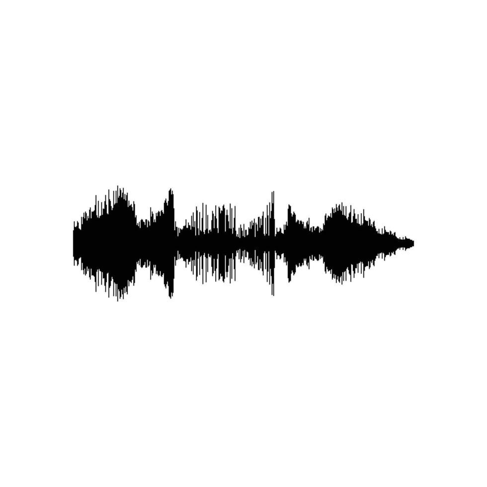 ljud eller audio Vinka vektor