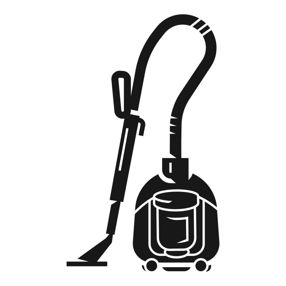 hus Vakuum rengöringsmedel ikon, enkel stil vektor