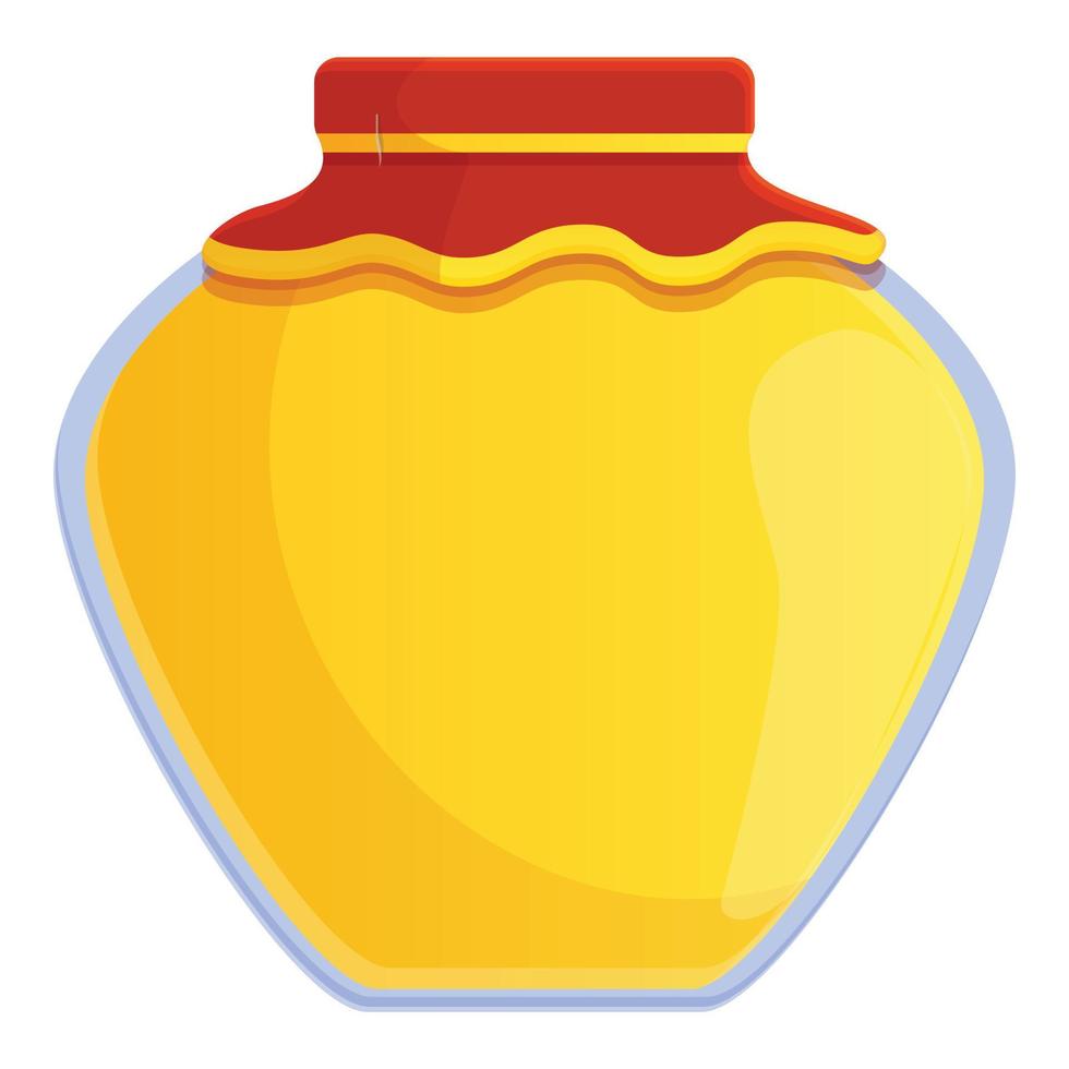 home Honigglas-Symbol, Cartoon-Stil vektor