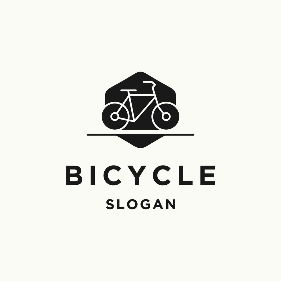 cykel logotyp ikon design mall vektor