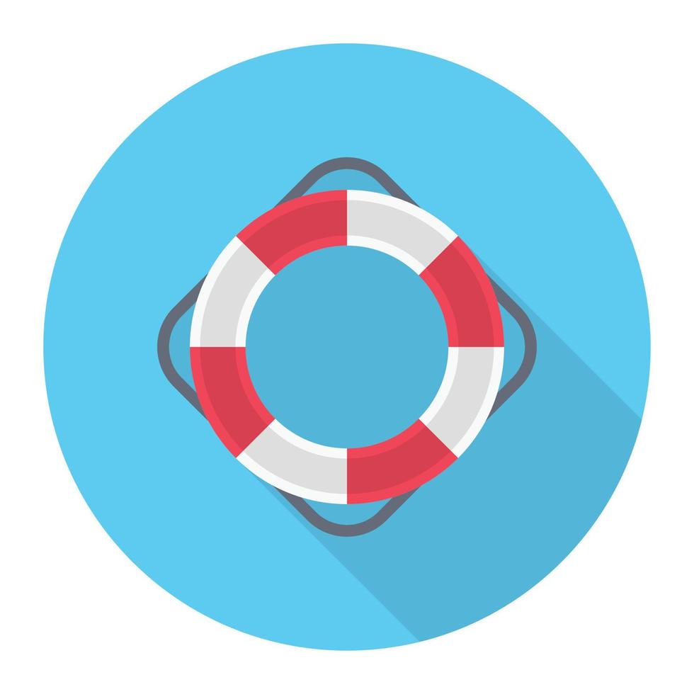Rettungsschwimmer-Vektorillustration auf einem Hintergrund. Premium-Qualitätssymbole. Vektorsymbole für Konzept und Grafikdesign. vektor