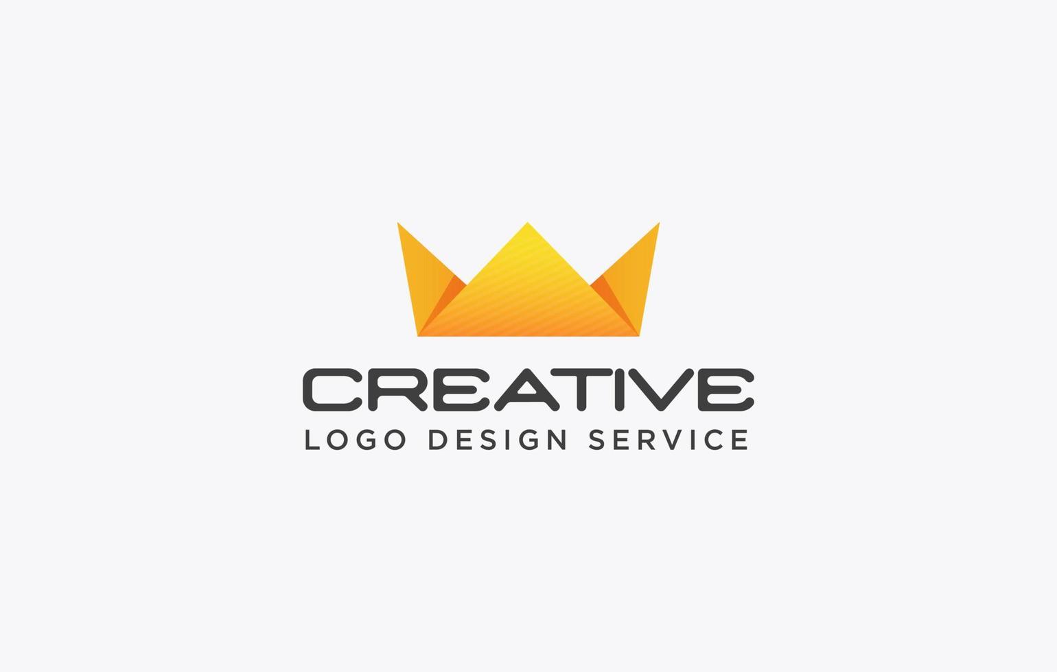 abstrakt lyx krona kunglig kung drottning logotyp design vektor