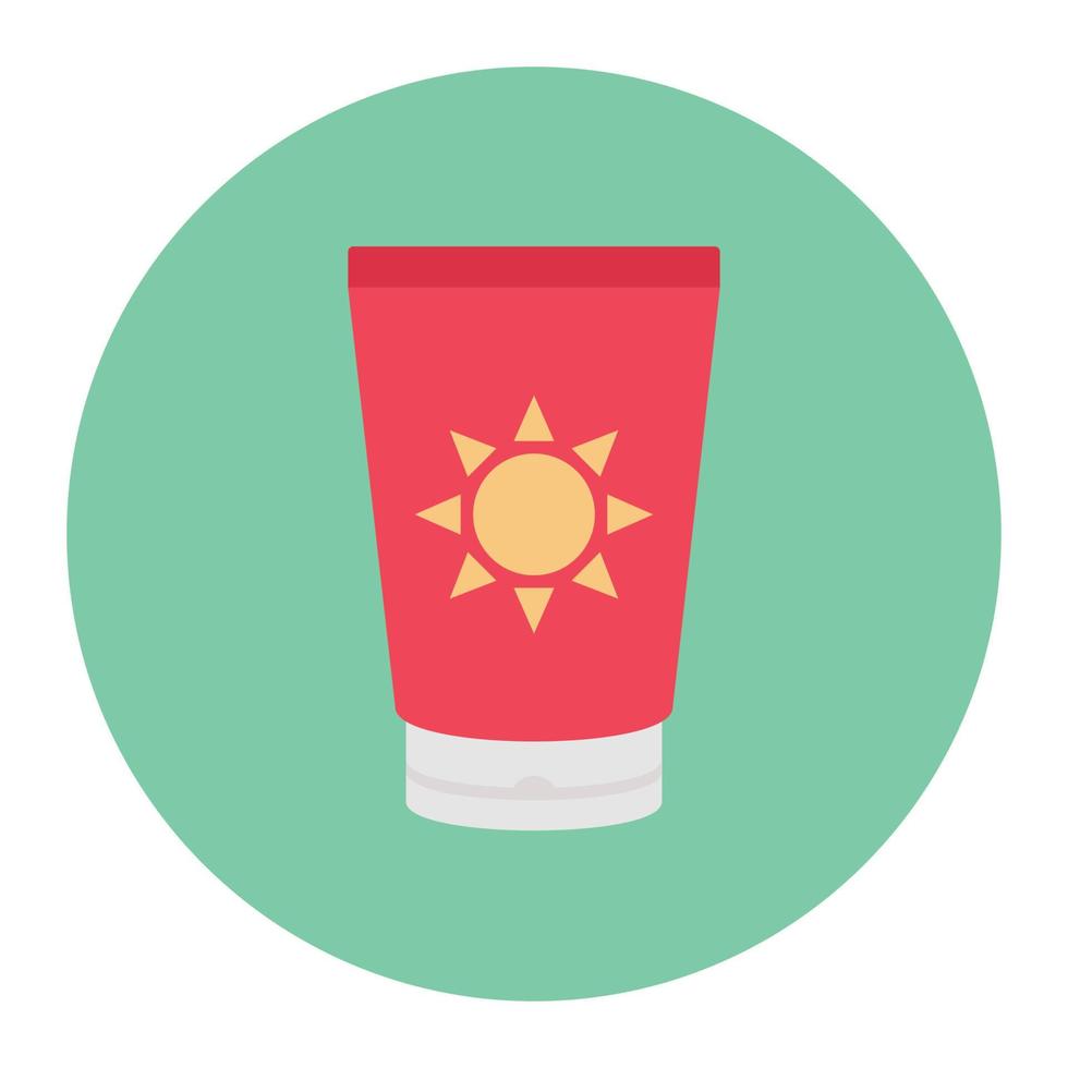 sunblock vektor illustration på en bakgrund. premium kvalitet symbols.vector ikoner för koncept och grafisk design.