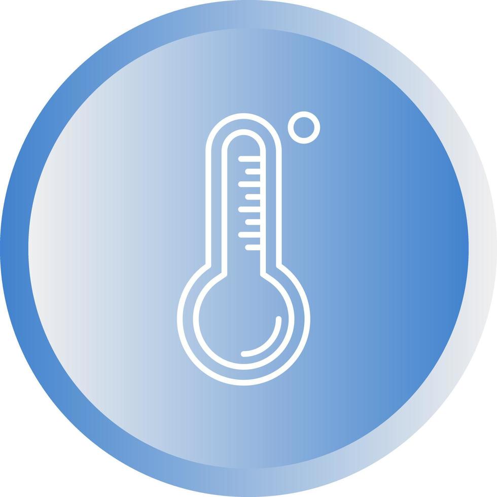 Thermometer-Vektor-Symbol vektor