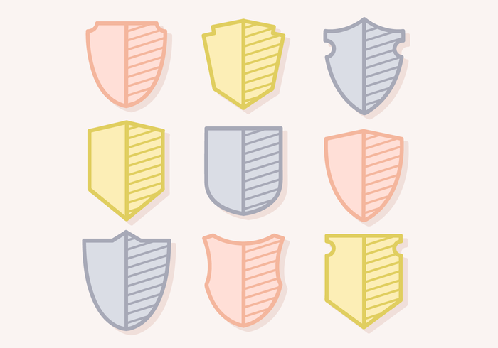 Gratis Emblem Shields Vector