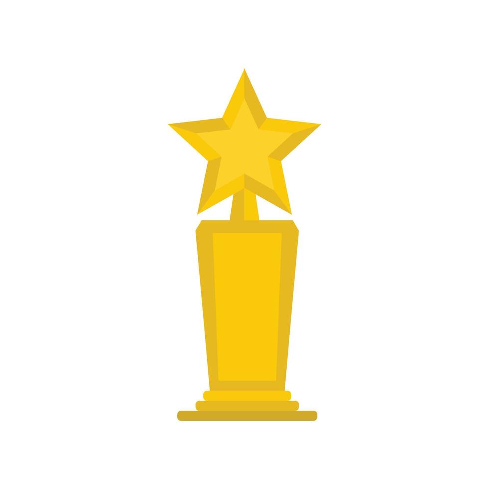 Star-Award-Icon-Vektor flach vektor