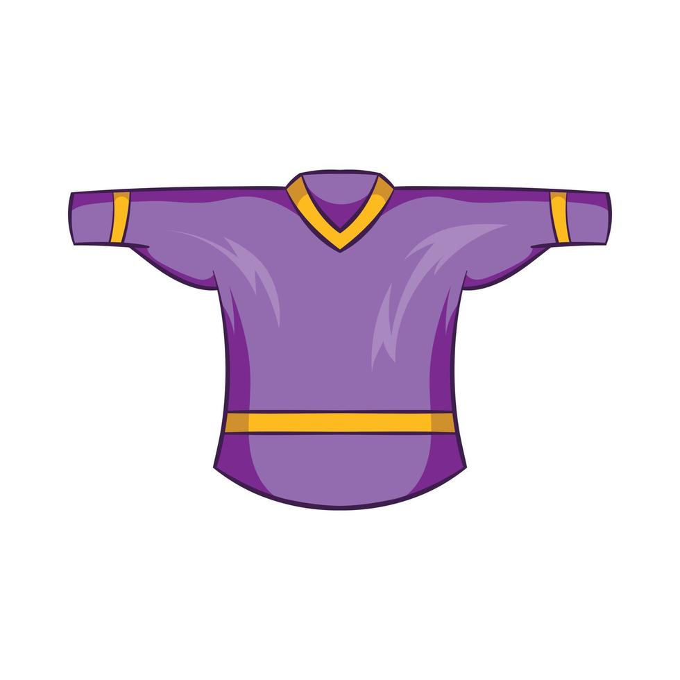 Eishockey-Pullover-Symbol, Cartoon-Stil vektor