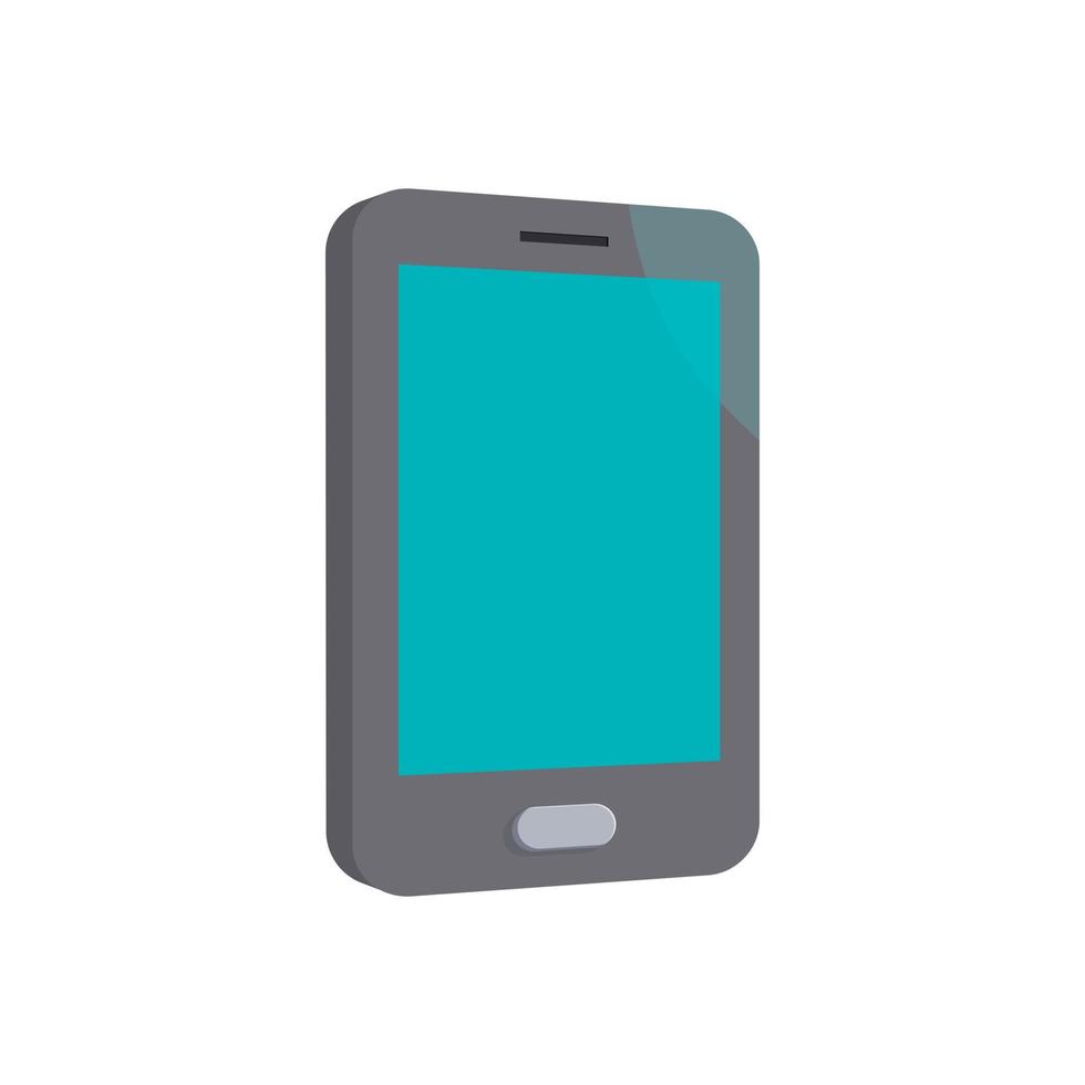 modern smartphone ikon, tecknad serie stil vektor