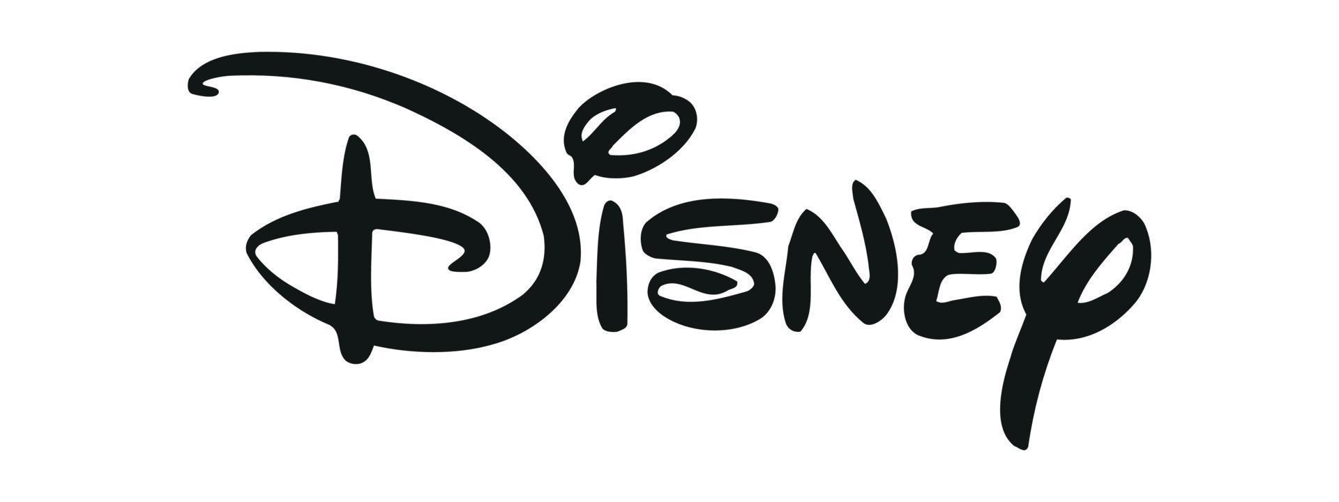 disney logotyp på transparent bakgrund vektor