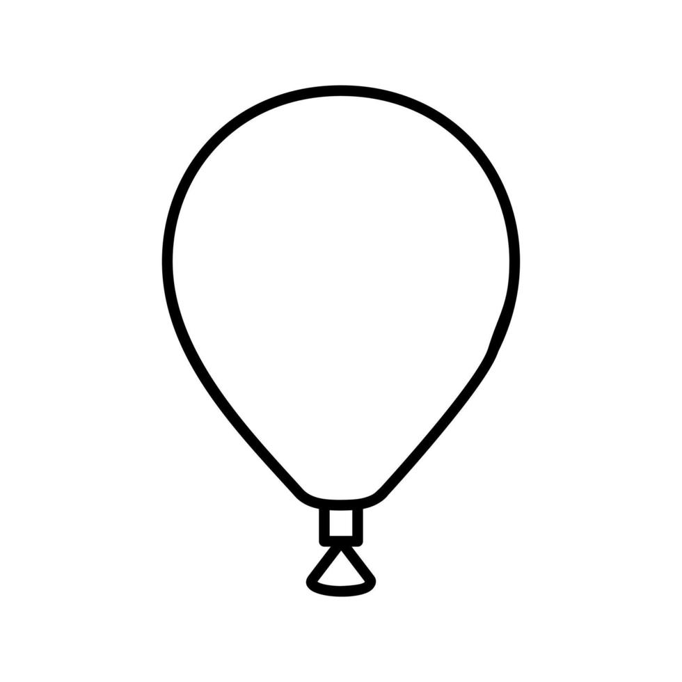 Ballon-Vektor-Symbol vektor