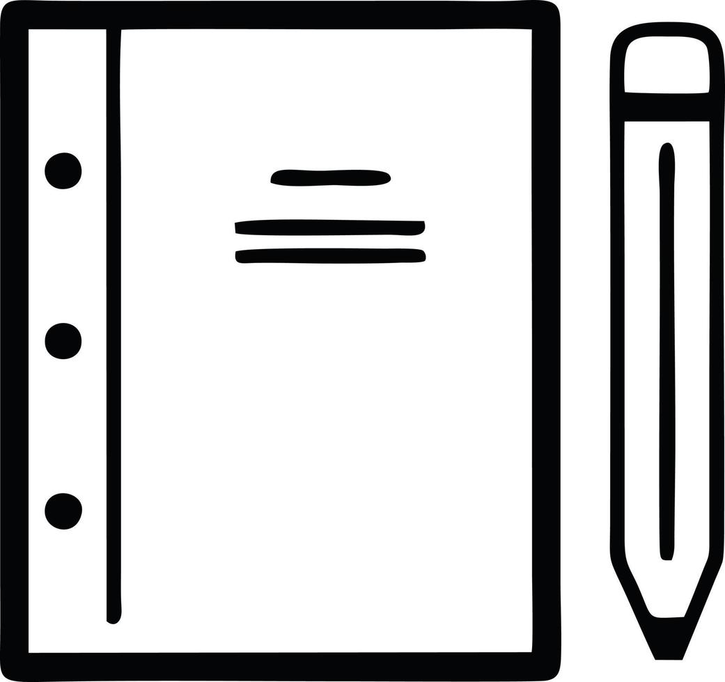 pennikon i svart vektorbild, illustration av penna i svart på vit bakgrund, en penndesign på vit bakgrund vektor