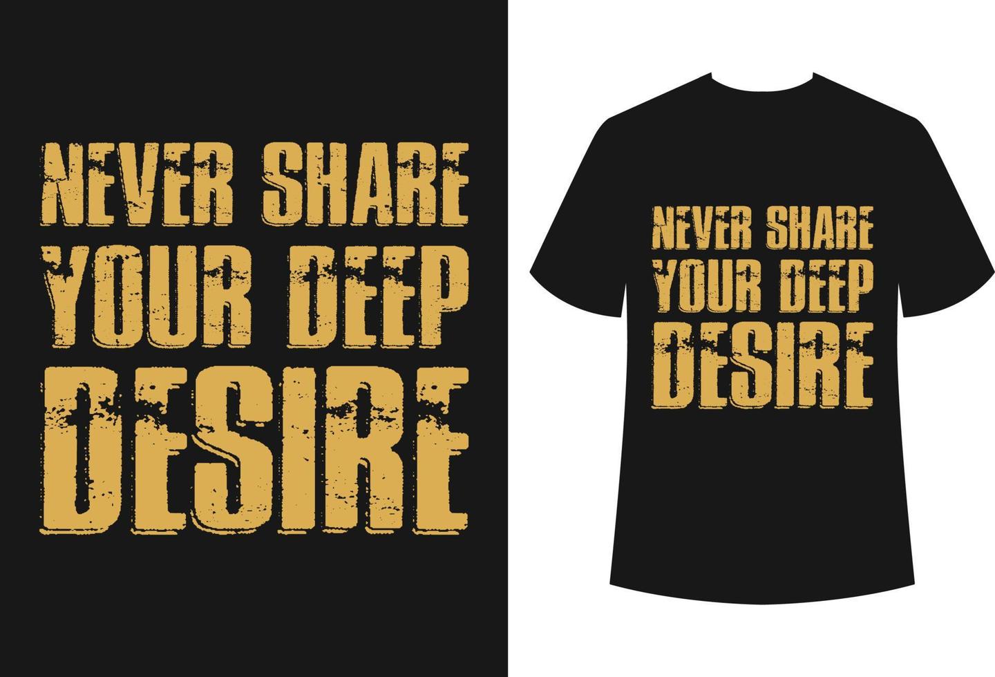 Typografie T-Shirt Design vektor
