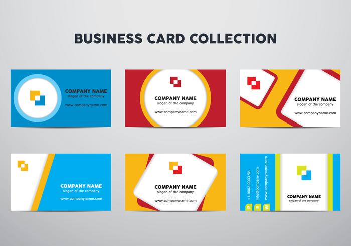 Business Card Set vektor