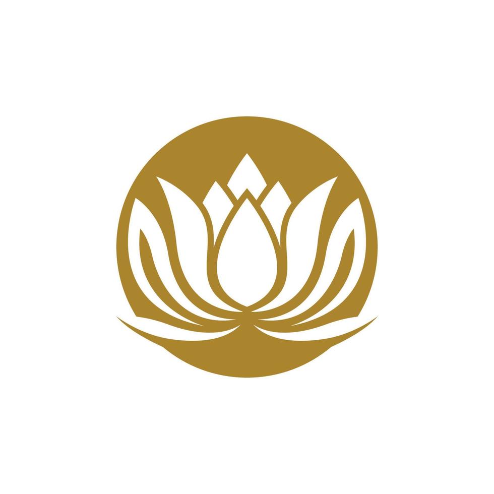 Beauty Lotus Logo Bilder vektor