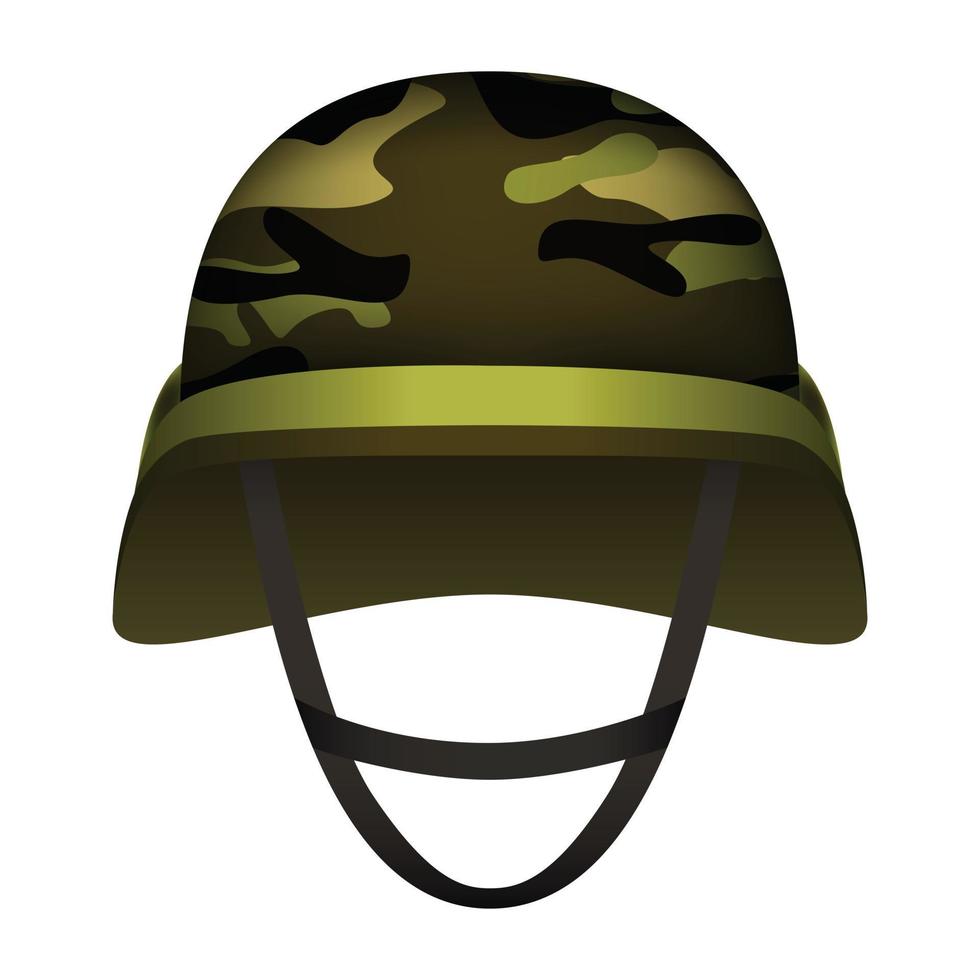 modern design armén hjälm mockup, realistisk stil vektor