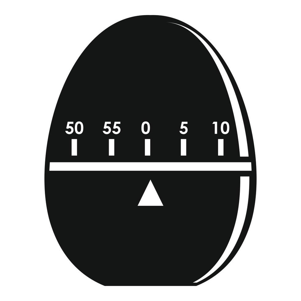 modern stoppur ikon, enkel stil vektor