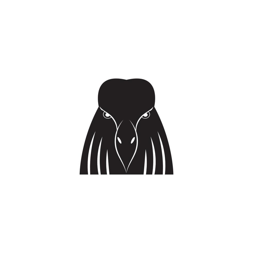 falk Örn logotyp mall vektor illustration design