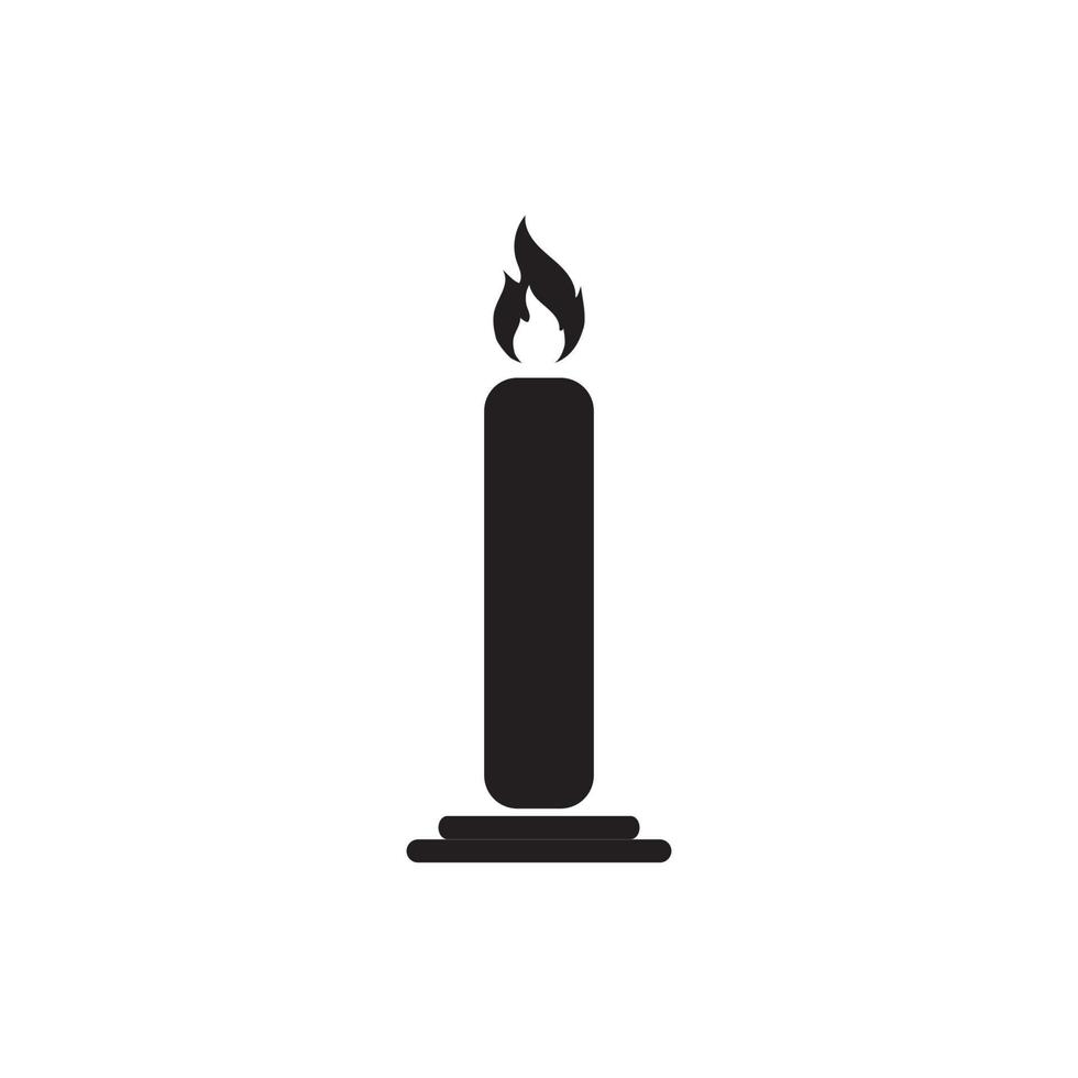 Kerze Vektoren Illustrationen Symbol Hintergrund