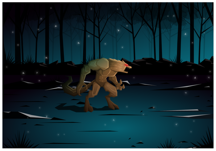 Kostenlose Illustration Werwolf Spiel Vector