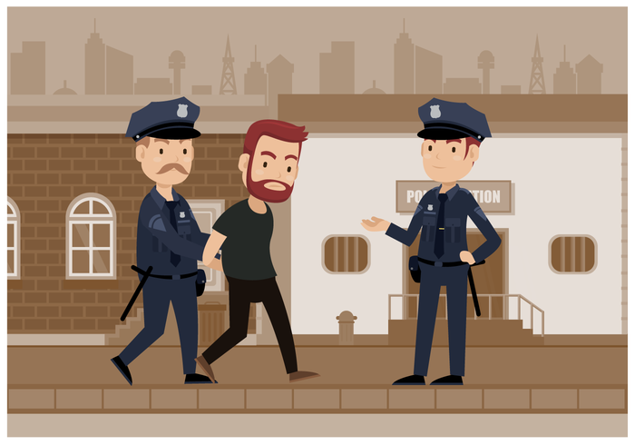 Kostenlose Illustration Polizei Vector