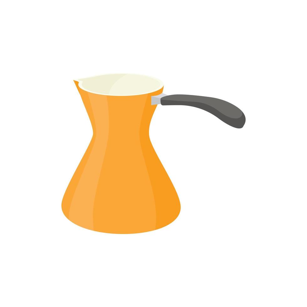 Cezve för kaffe ikon, tecknad serie stil vektor