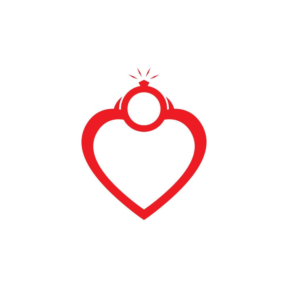 hjärta logotyp design vektor mall. Lycklig valentines dag begrepp. oändlighet