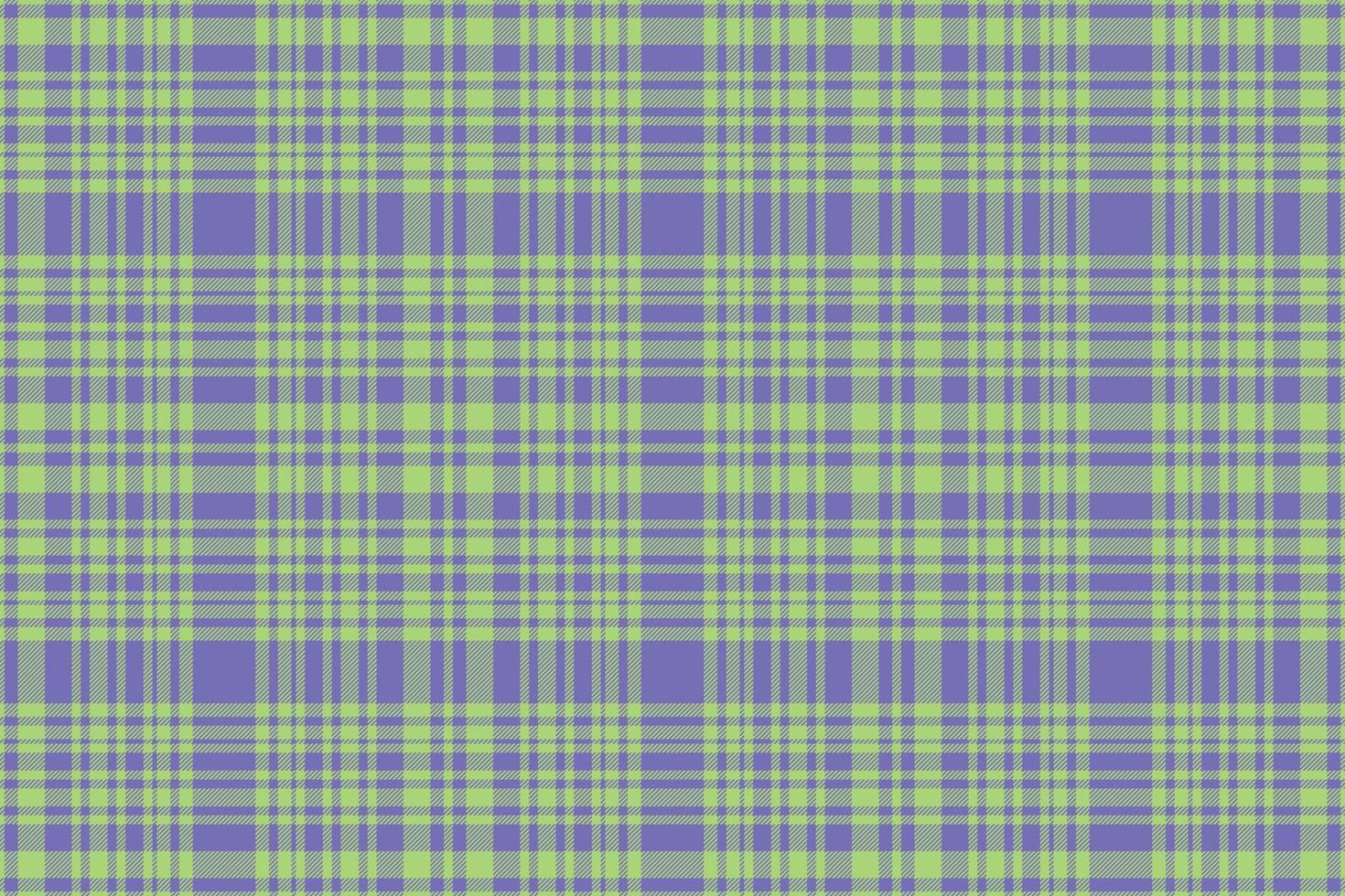 Textil-Tartan-Karo. Vektorhintergrund nahtlos. Stoff mit kariertem Texturmuster. vektor