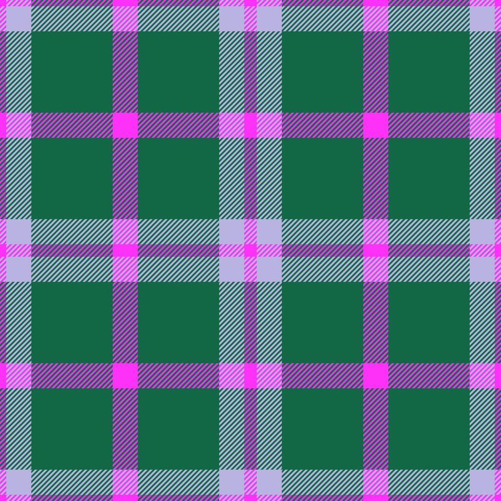 karierter Hintergrund Tartan. Muster Stoff Vektor. textur nahtloser textilcheck. vektor