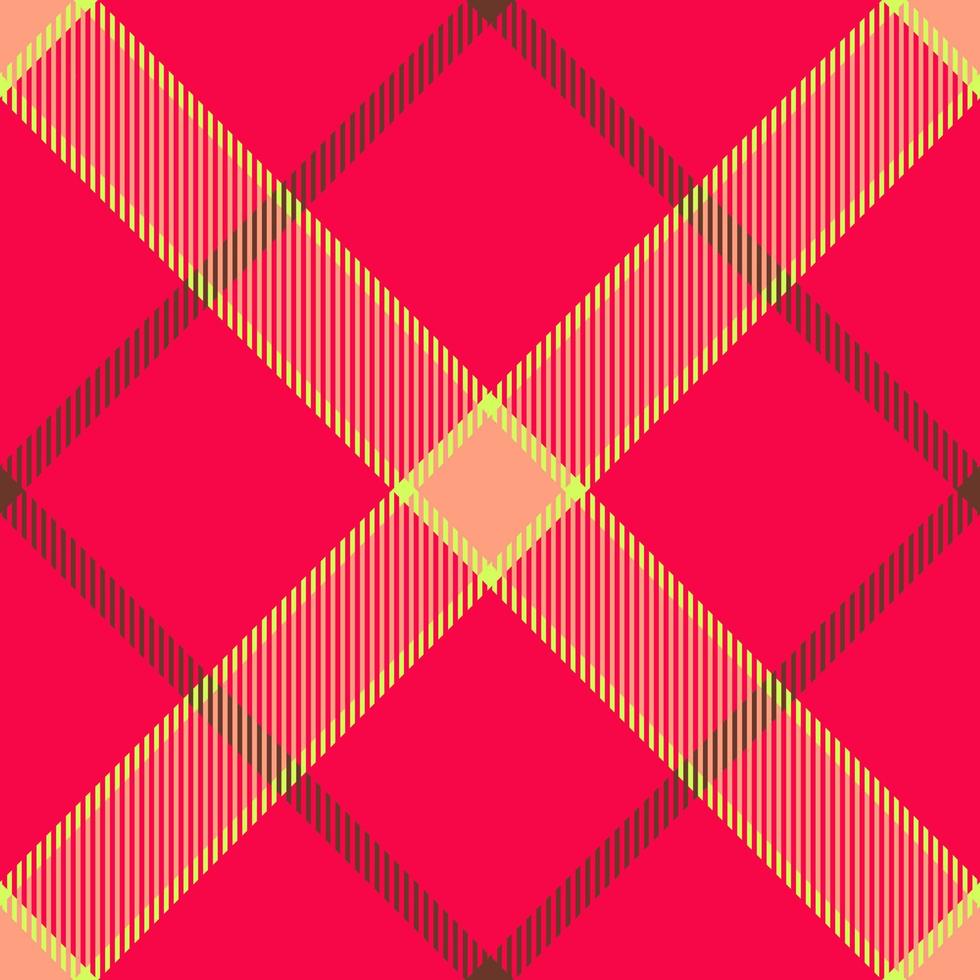 nahtlose Hintergrundmuster. Vektor-Check-Tartan. stoff textil karierte textur. vektor