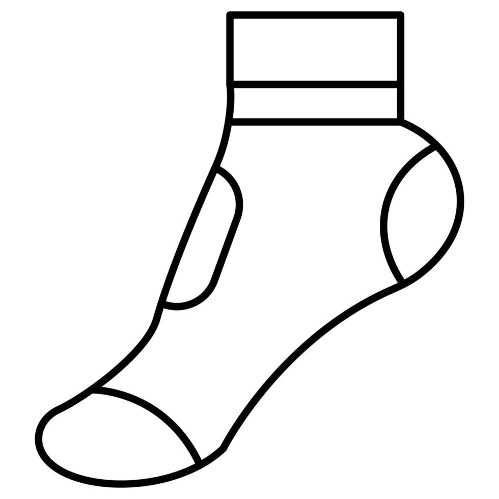 Socken, die leicht geändert oder bearbeitet werden können vektor