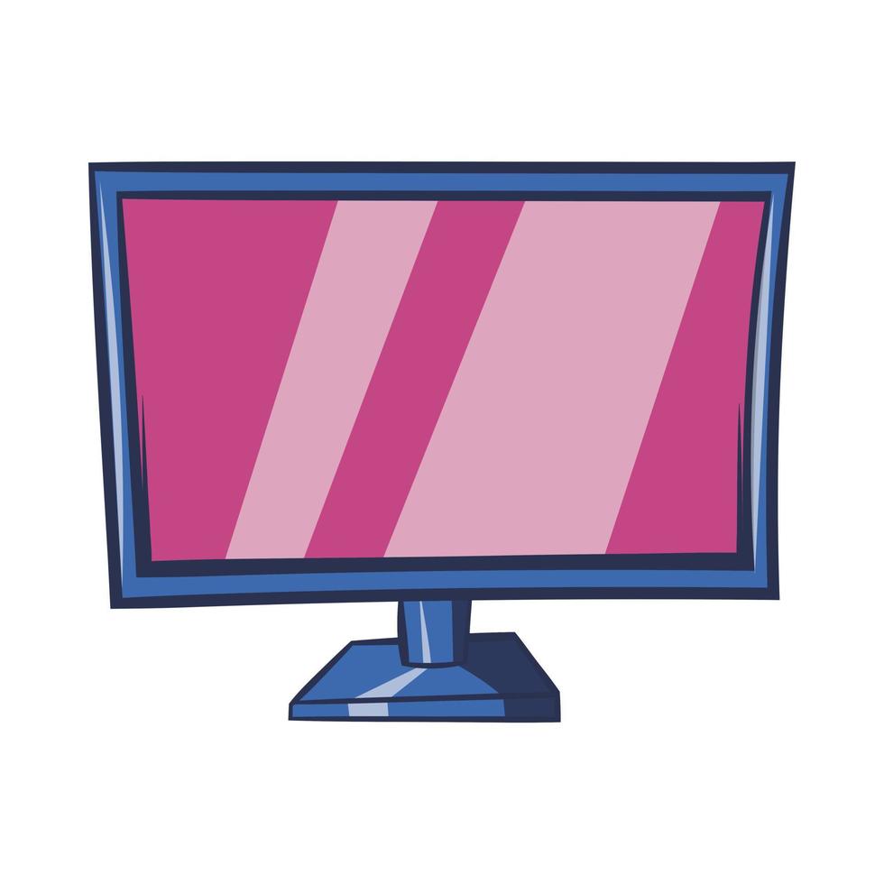 TV-Symbol, Cartoon-Stil vektor
