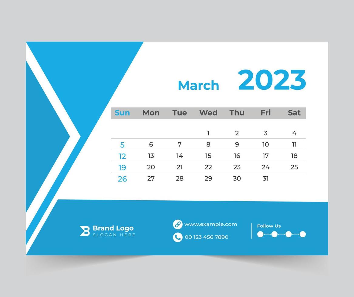 2023 Kalender frohes neues Design vektor