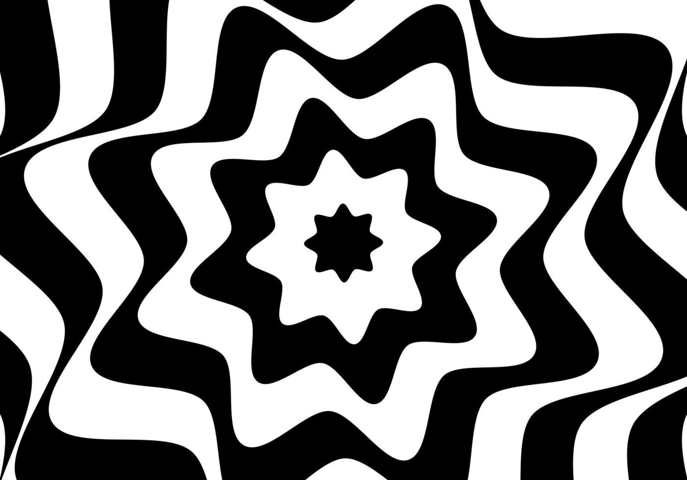 abstrakt bakgrund vågig linje är en svart mönster på en vit bakgrund. den kan vara en tapet, tyg mönster, eller Övrig bild arbete vektor