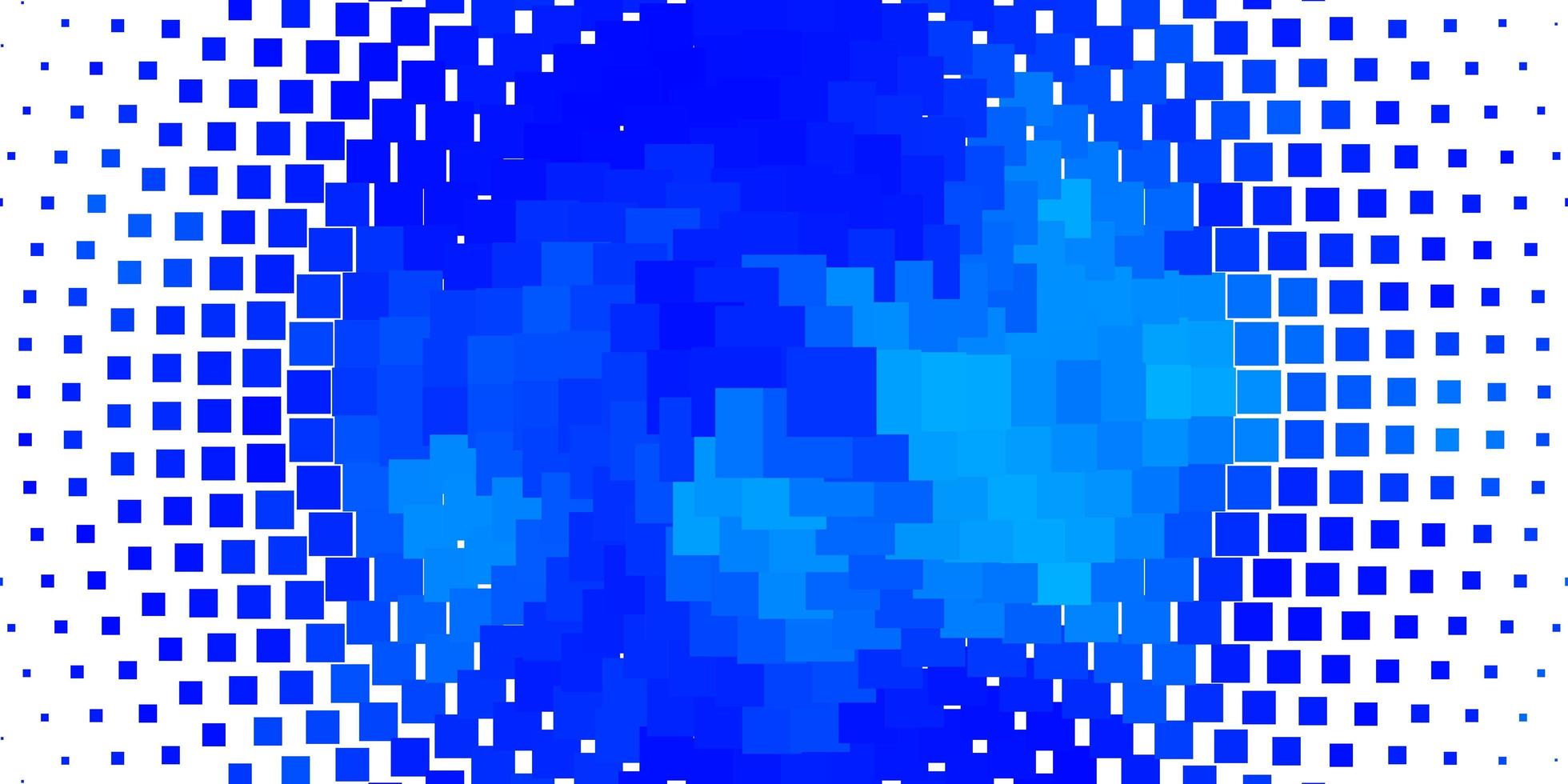 blauer Hintergrund im quadratischen Stil. vektor