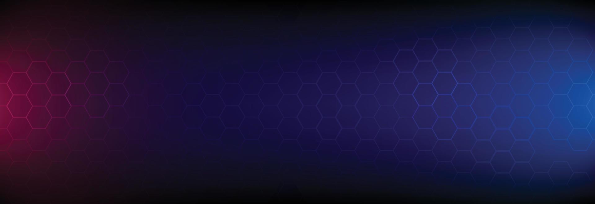 blau technologie hexagon muster background.vector vektor