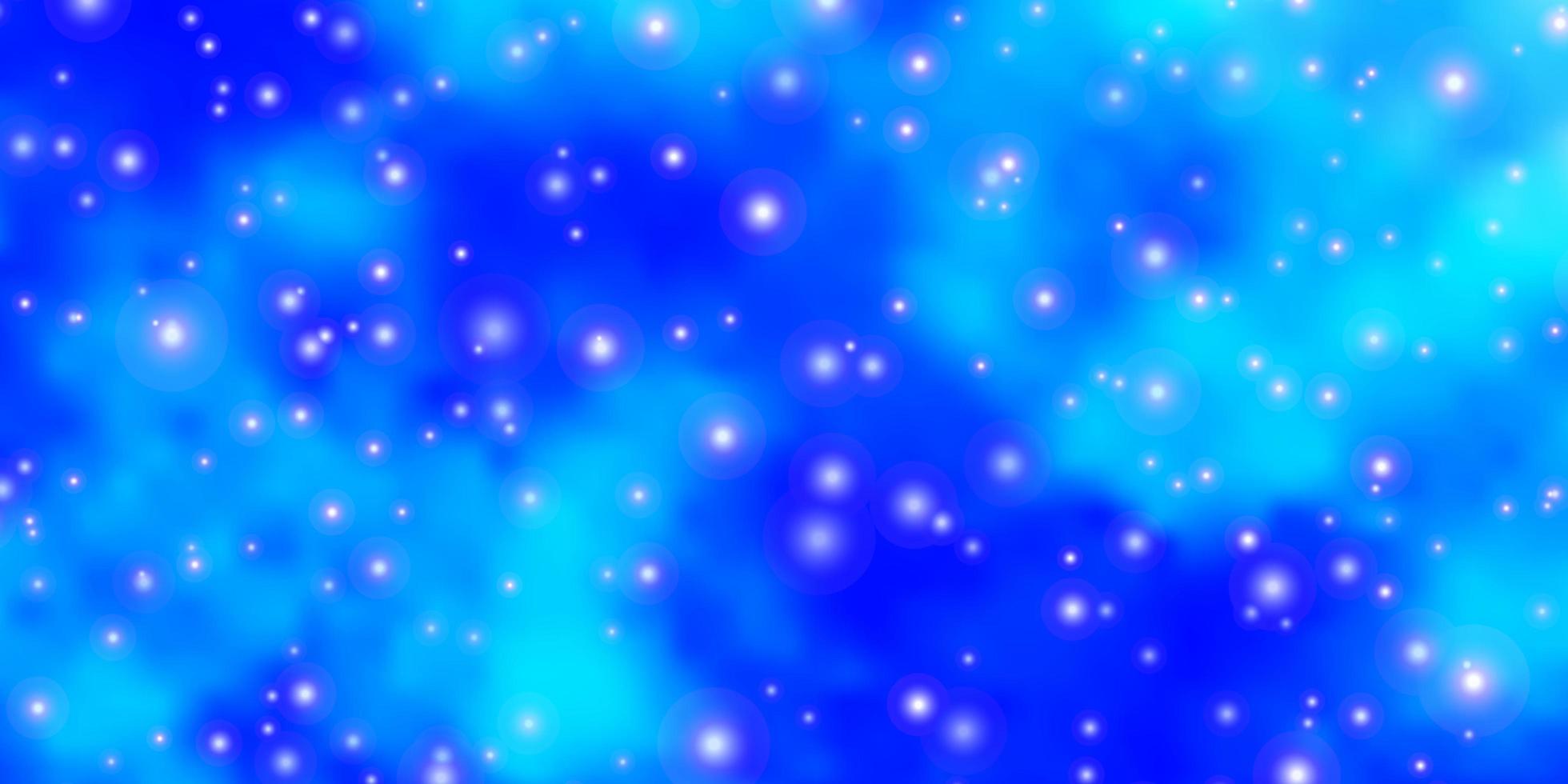 blå mall med stjärnor. vektor
