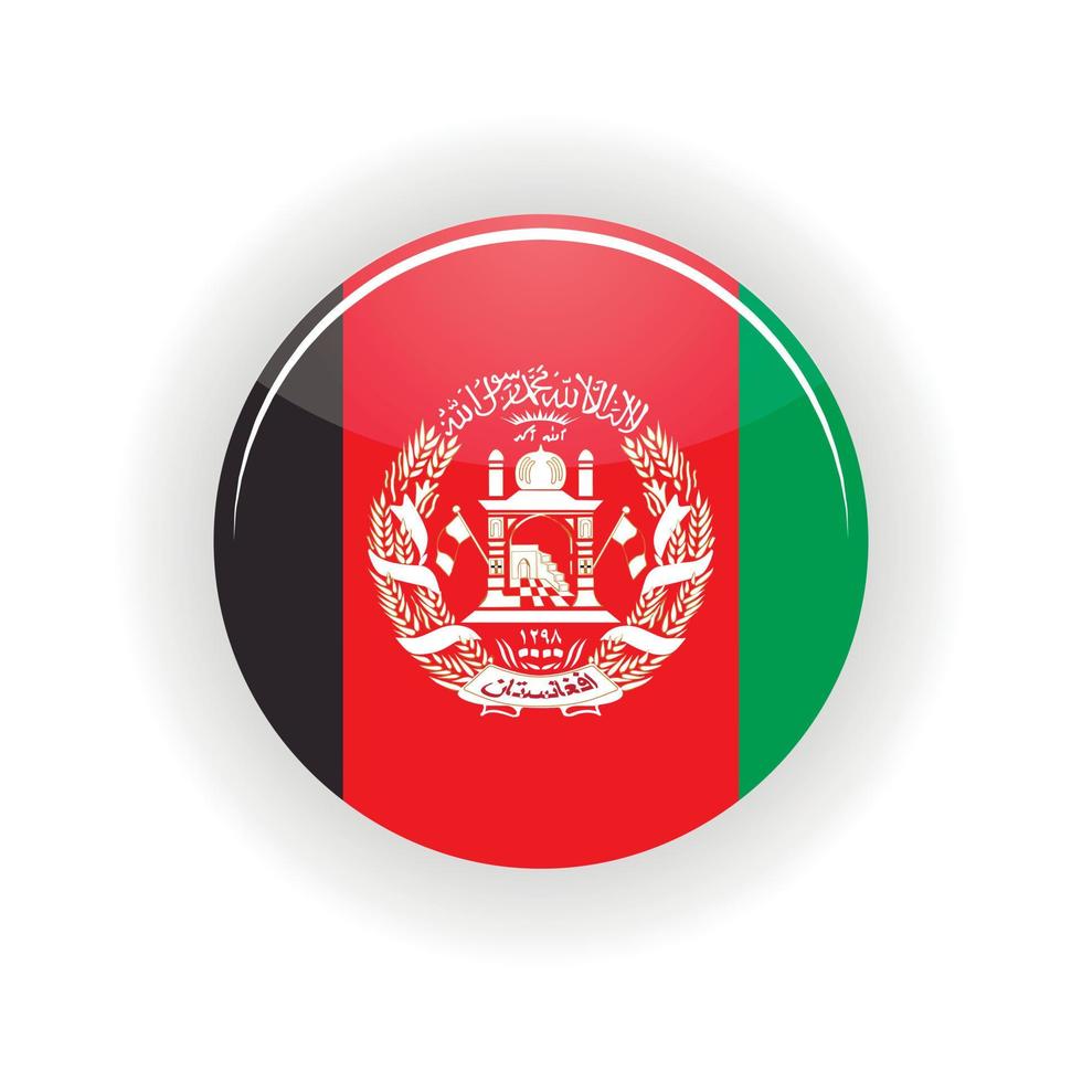 afghanistan symbolkreis vektor