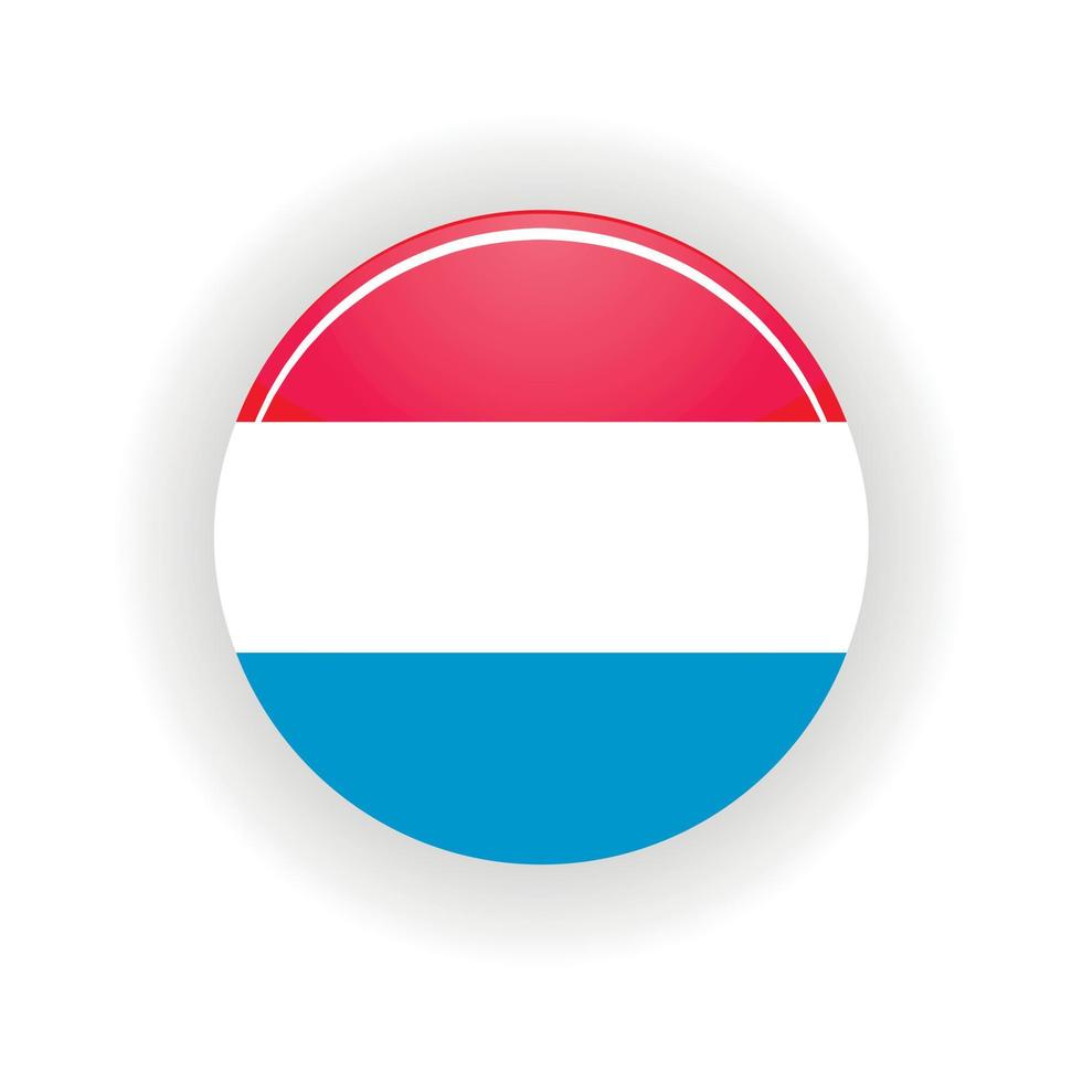 luxemburg symbolkreis vektor