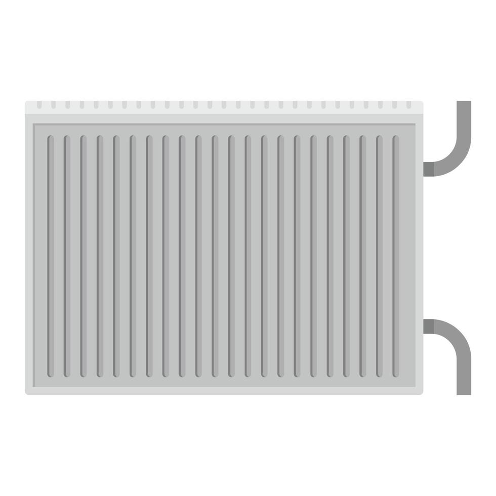 radiator ikon, platt stil vektor