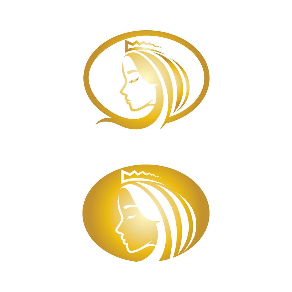 Beauty-Salon-Logo-Vektor-Icon-Design-Vorlage-Vektor vektor
