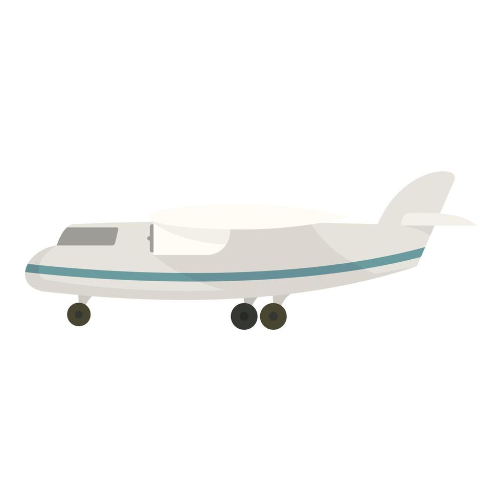 Flugzeug-Symbol, flacher Stil vektor