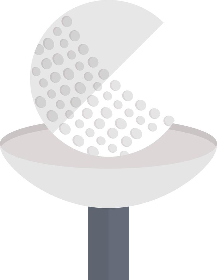 Golf-Vektor-Illustration auf einem Hintergrund. hochwertige Symbole. Vektor-Icons für Konzept und Grafikdesign. vektor