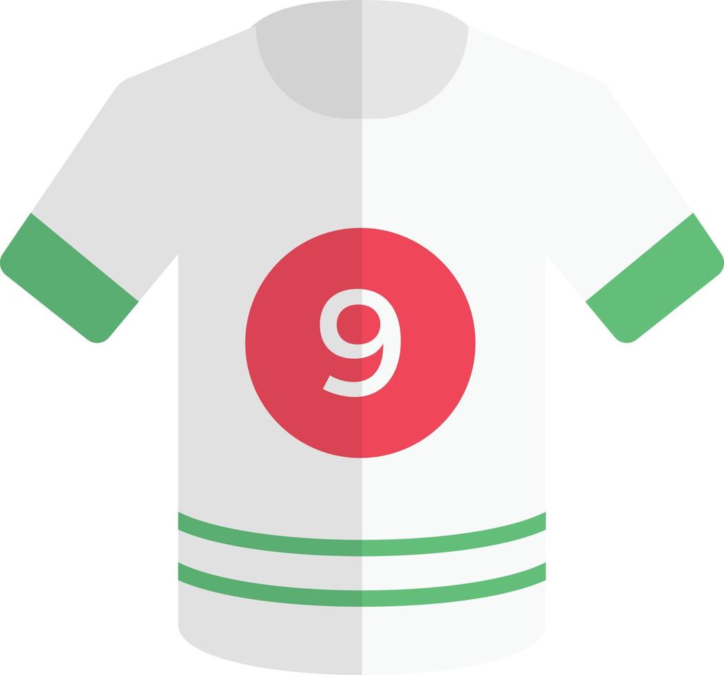 sport skjorta vektor illustration på en bakgrund.premium kvalitet symbols.vector ikoner för begrepp och grafisk design.