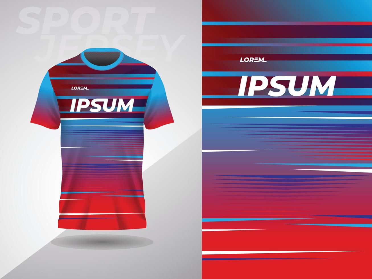 abstrakt tshirt sporter jersey design för fotboll fotboll tävlings gaming cross cykling löpning vektor