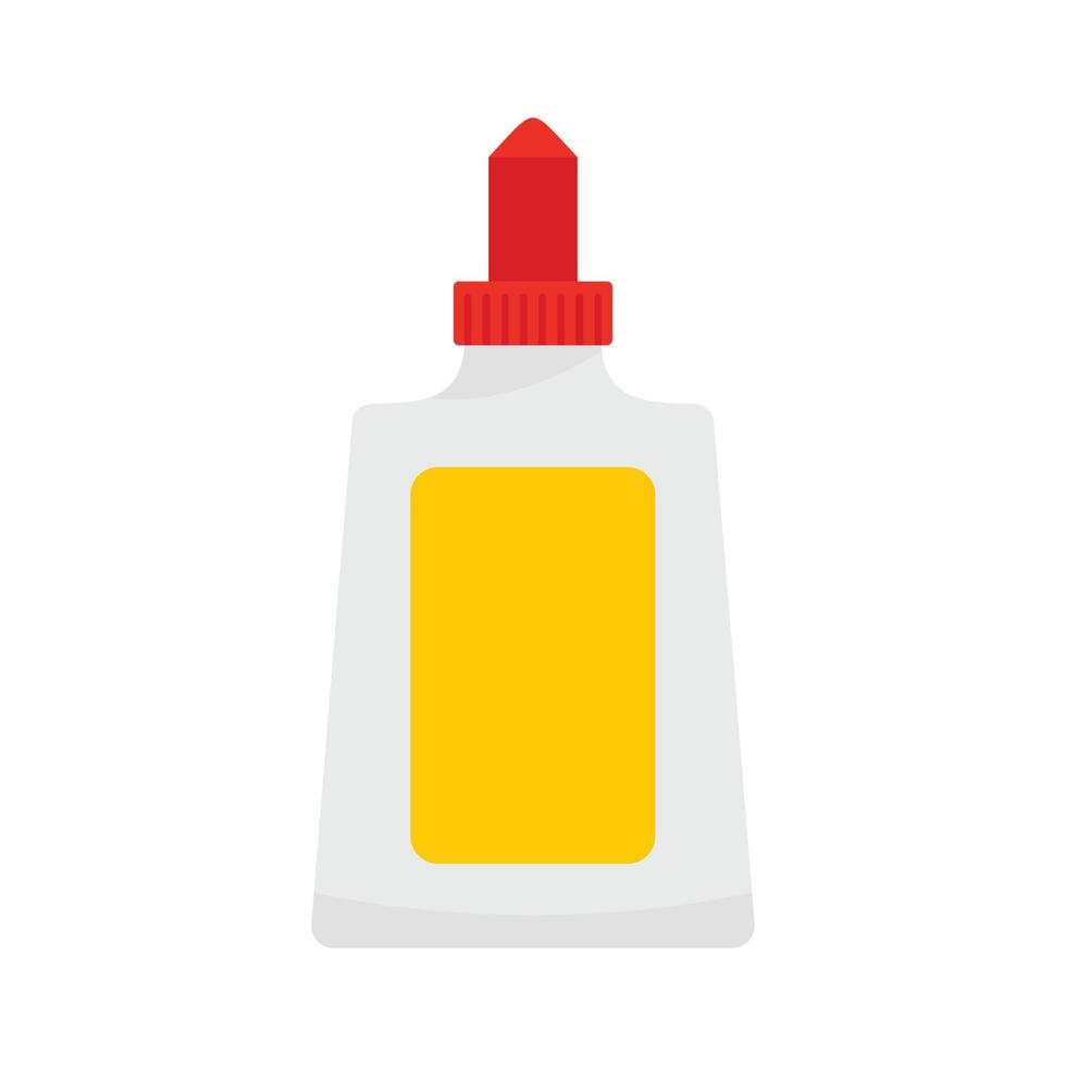 lim flaska ikon, platt stil vektor
