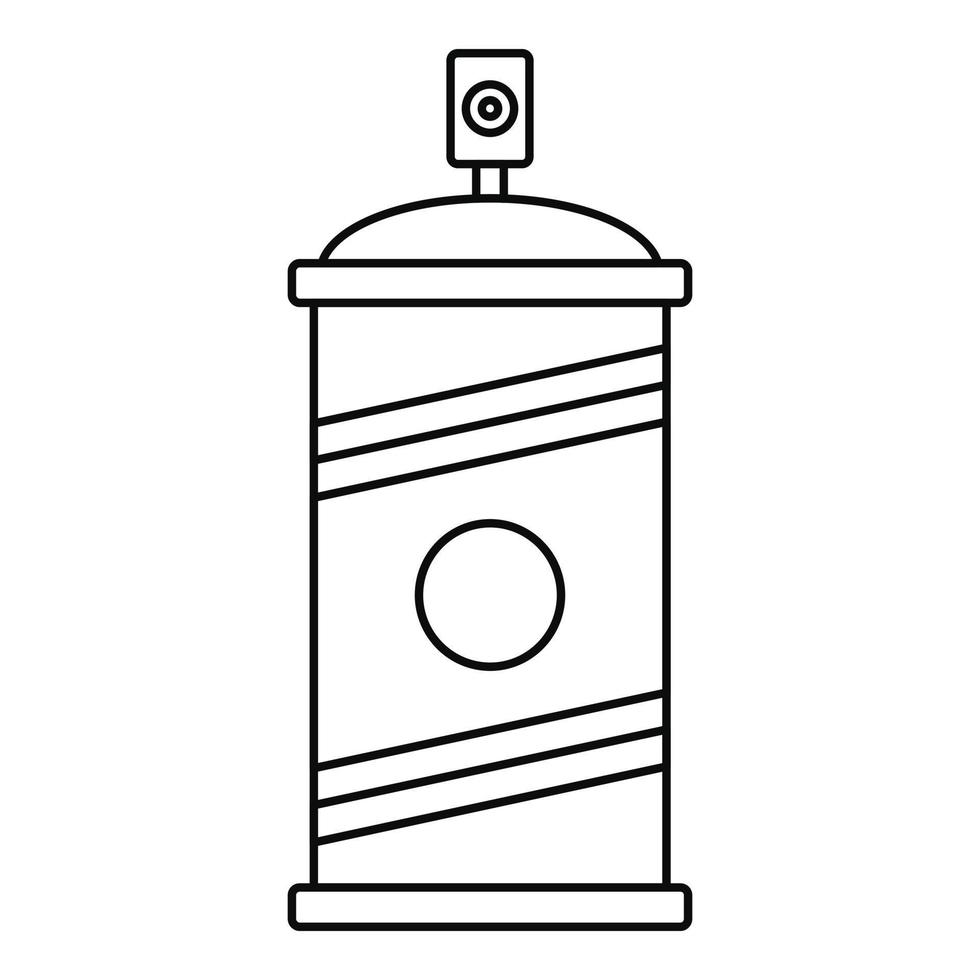 Lackierspray-Symbol, Umrissstil vektor